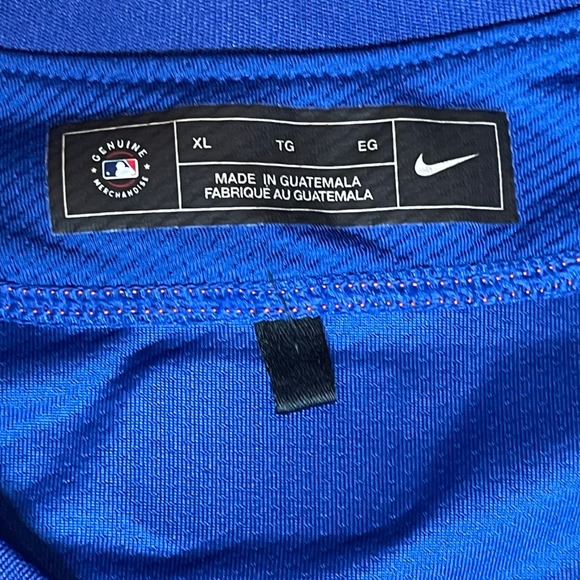 Nike New‎ York Mets Limited Jersey Pete Alonso #20 Blue Orange MLB Men's XL - Picture 8 of 11